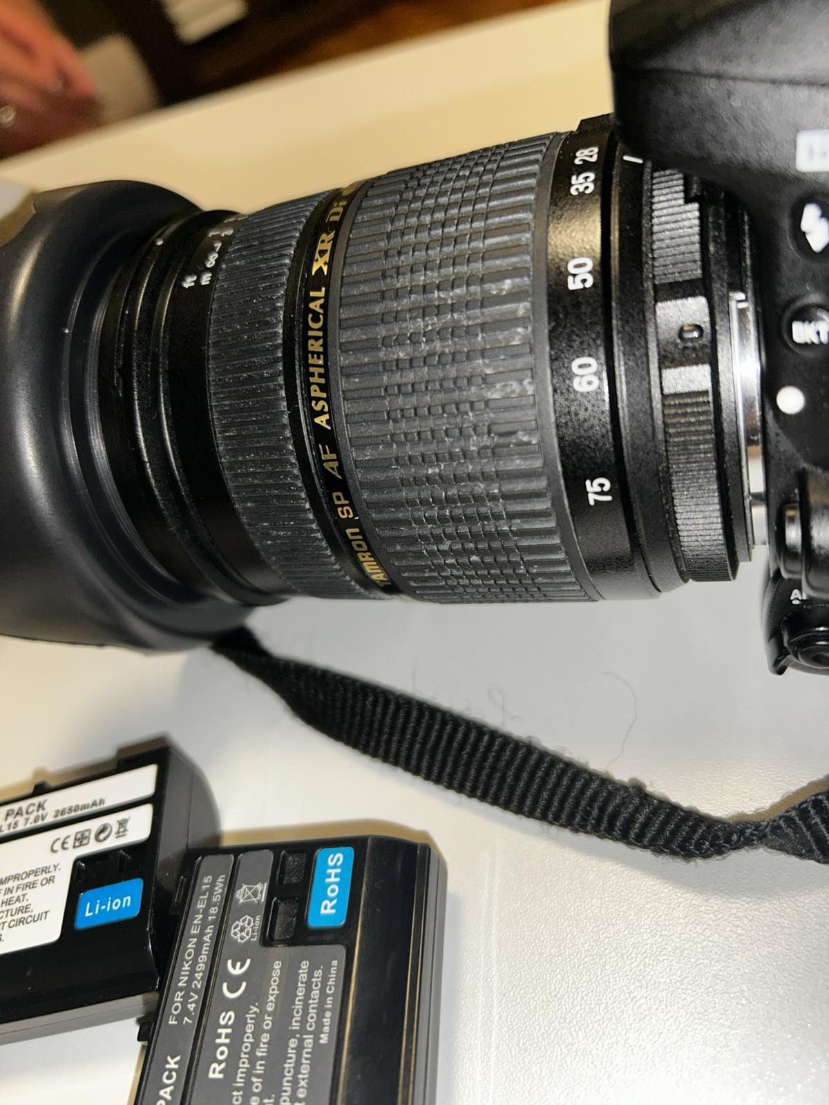 Nikon D7200 с обектив Tamron 28-75 f/28