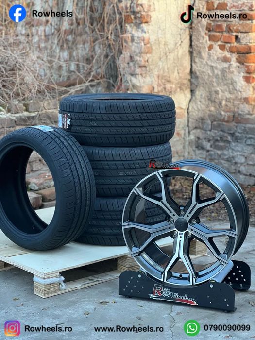 Jante BMW R21 X5 X6 E70 E71 F15 F16 F85 F86 anvelope vara/iarna 285-35-21-325-30-21