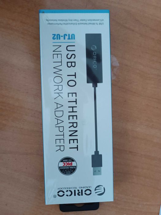 Сетевая карта USB - Ethernet, USB 2.0 - Ethernet адаптер
