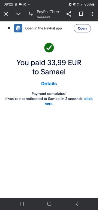 Tricou NOU  (T-shirt) SAMAEL Passage ORIGINAL  mărimea L