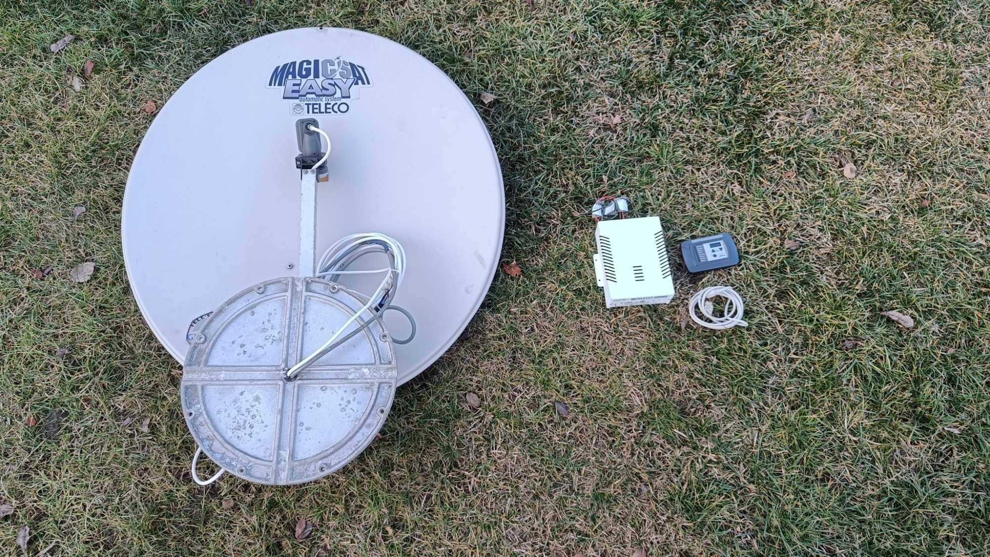 Antena satelit automata marca Teleco model Magicsat Easy
