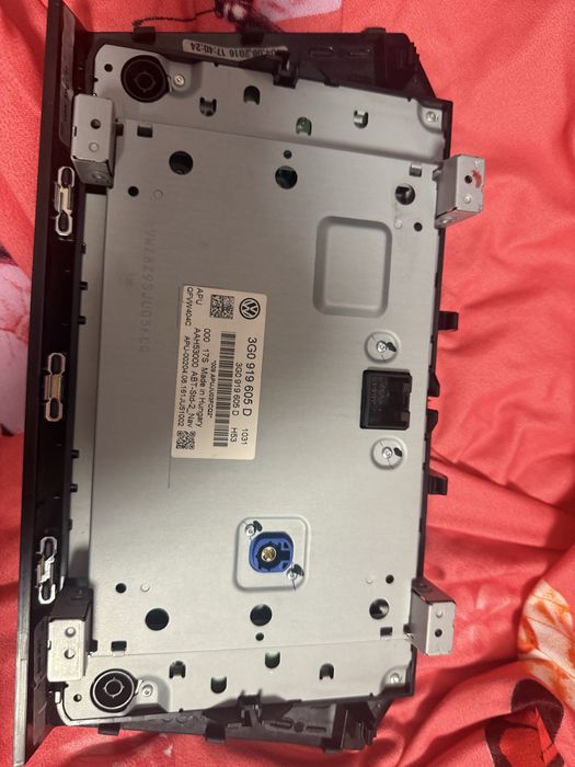 Displei navigatie VW 5 ich originala passat b8 golf 7 tiguan