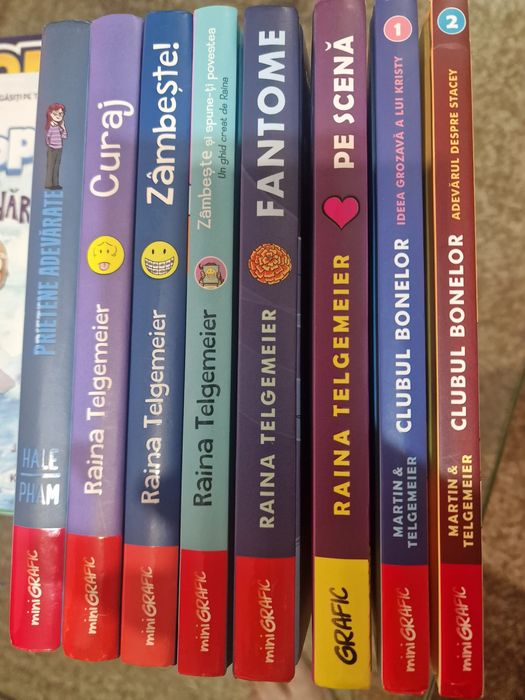 Carti seria Raina Telgemeier