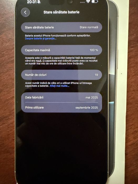 Vand iphone 16 pro max