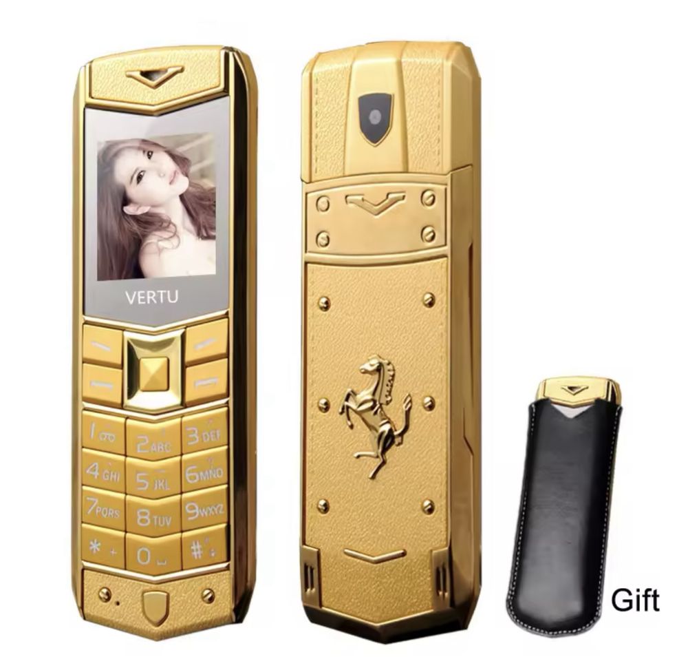 Vertu Gold full box