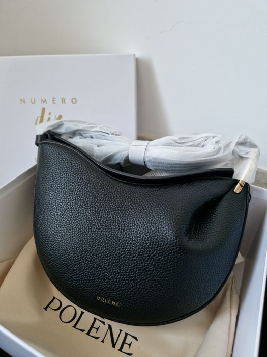 Polène Tonca Textured Black