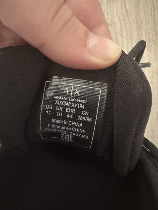 Спортни обувки Armani Exchange