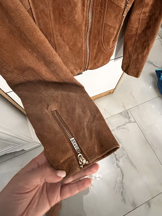 Geaca Morgan, din piele naturala, 36