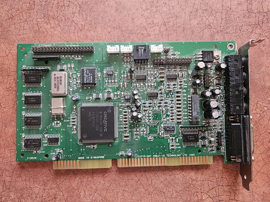 Placa de sunet retro ISA Creative Sound Blaster 16 Value PnP (CT2940)