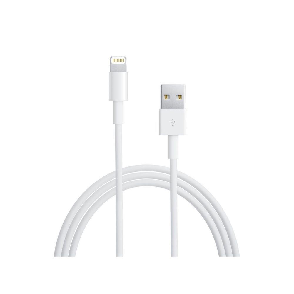 Cablu de date iphone Apple Lightning - USB, 0.5m, Alb