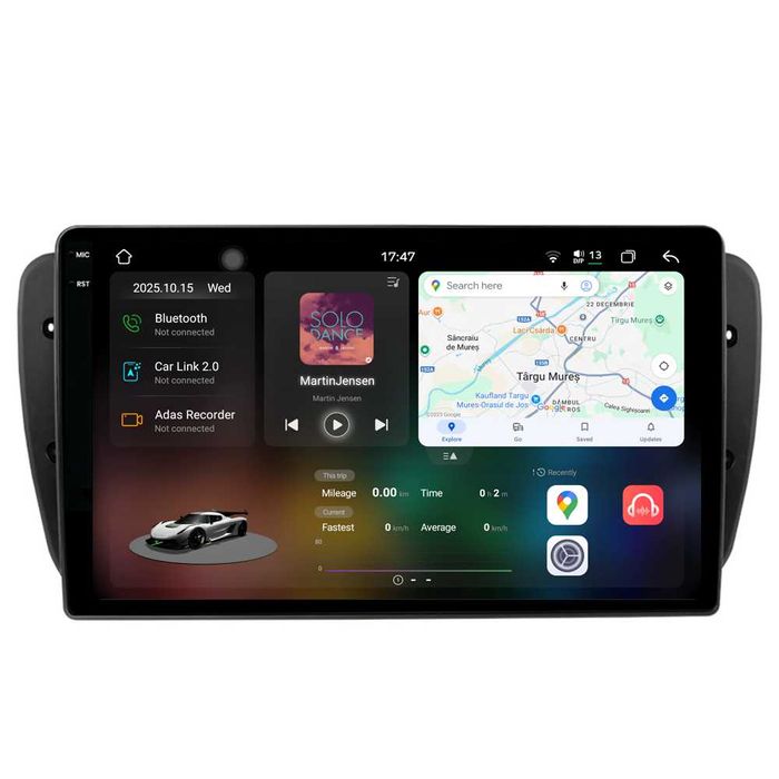 Navigatie Dedicata Seat Ibiza (2008-2016), 9Inch, BT, WiFi, Carplay