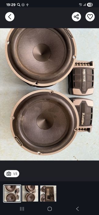 Колонка сатылады Hertz 2 комплект 16 смлик 4 дана любой сашынга туседи