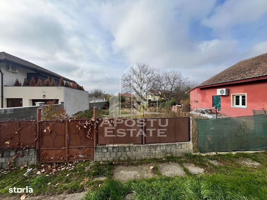 Teren 432 mp, cu utilitati,intravilan, zona Plopi