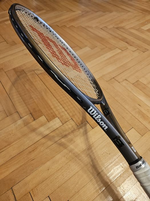 Racheta Wilson Titanium Stretch Ti cu husa