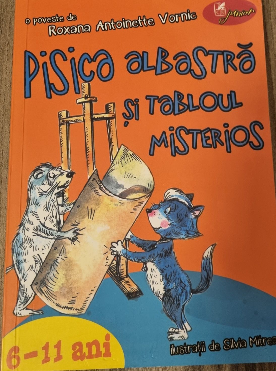 Pisica albastra si tabloul misterios editura Rao