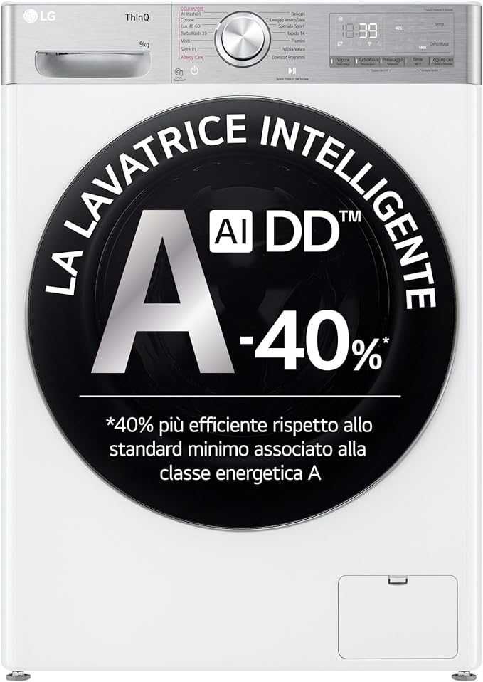 Пералня LG AI DD F4R9009TPWC