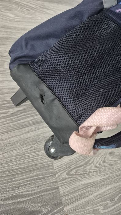 Ghiozdan troler Stitch cu roti copii