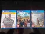 Vand 3 jocuri pentru PS4