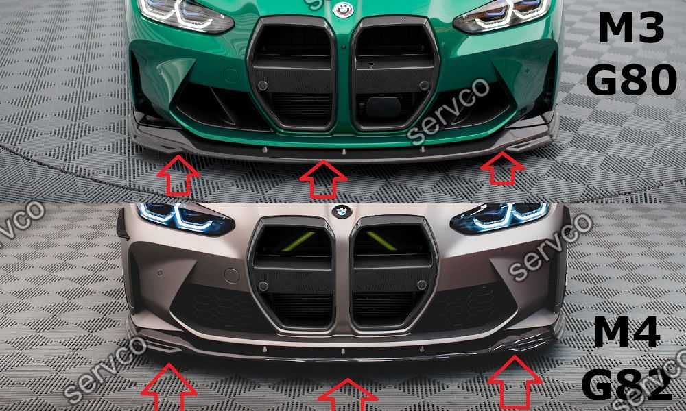 Pachet Set Body kit tuning Bmw M3 G80 Sedan 2021- v2 - Maxton Carbon
