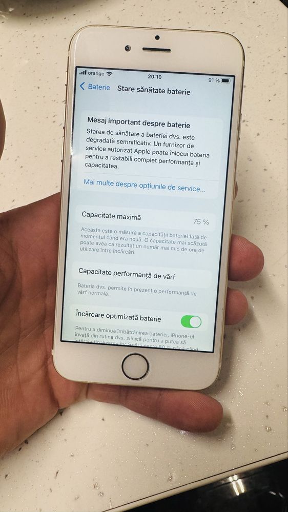 Iphone 6s gold liber