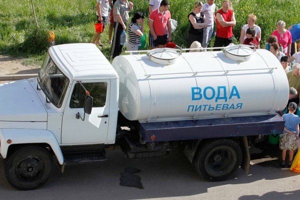 Услуга водовоза, доставка воды