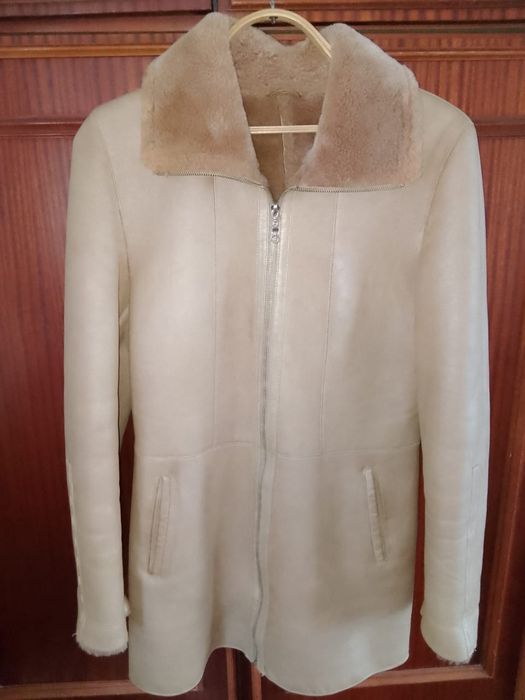Дубленка натуральная кожа