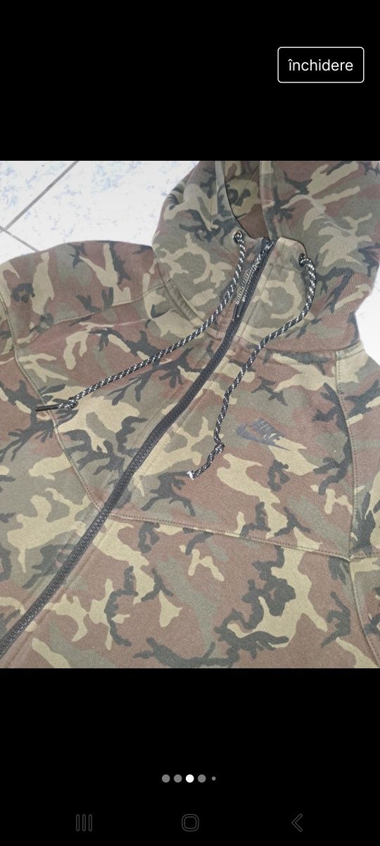 Nike tech blouse( Army Green military)