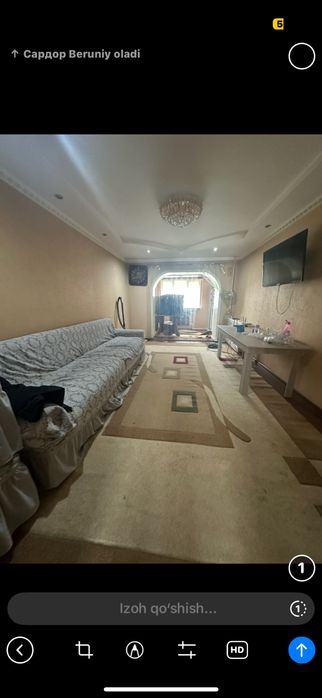 Саракулка аренда Евро ремон йул йуз  3xona 500doll Yigitlarga Qizlarga