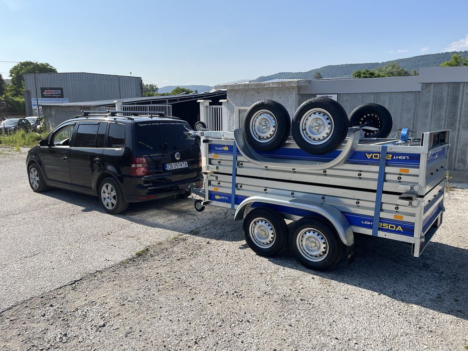 Ремарке с две оси до 750 кг Vesta 25DA