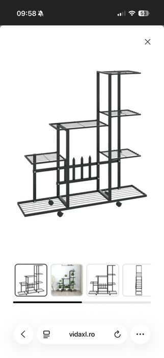 Suport flori metalic