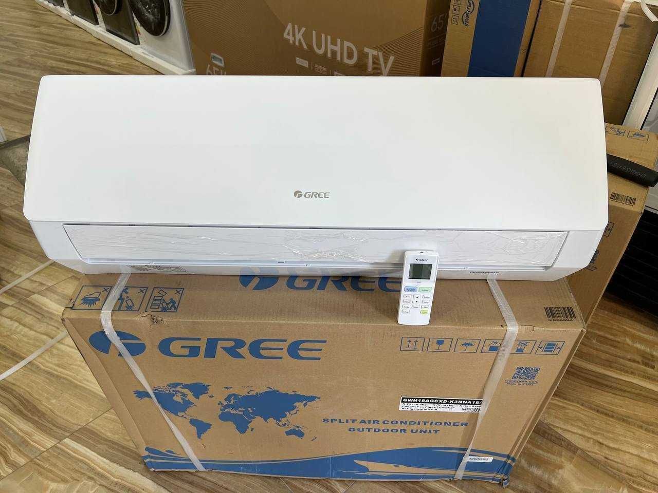 Кондиционер 18 Gree Aux+доставка бесплатная+установка есть