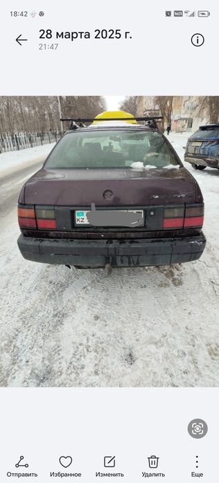 Пассат 1993г. Моно, газ-бензин