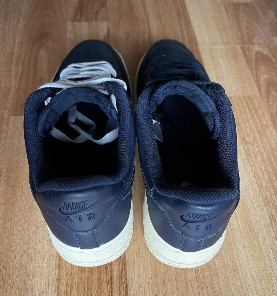 nike air force 1 one obsidian navy blue + cadou bonus