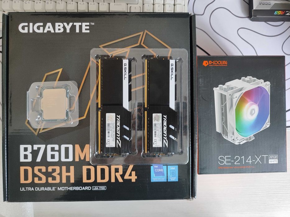 Комплект  i5-13400, Gigabyte B760M DS3H, 16DDR4, кулер