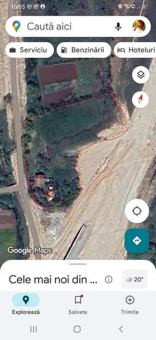 Vând teren Sat Mihaiesti, comuna Sanpaul