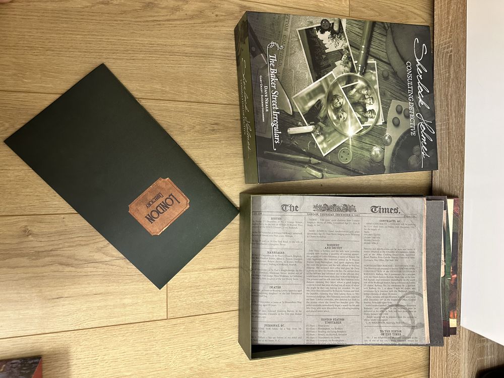 Настолна игра Sherlock Holmes Consulting Detective