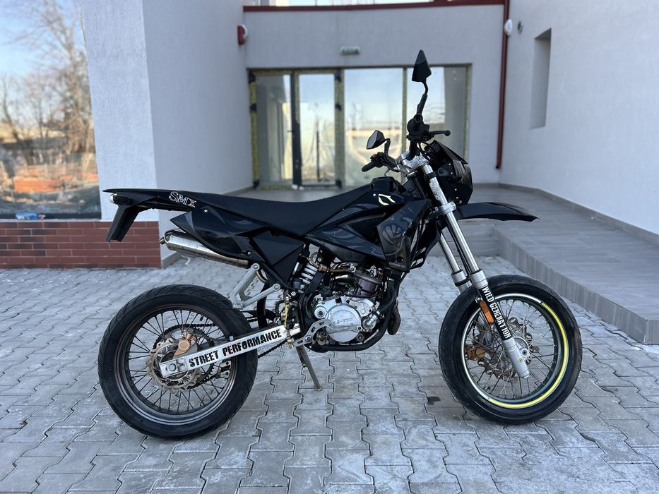CPI SM SMX50 SUPERMOTO 13000km in stare perfecta CATEGORIA AM kit 80cc