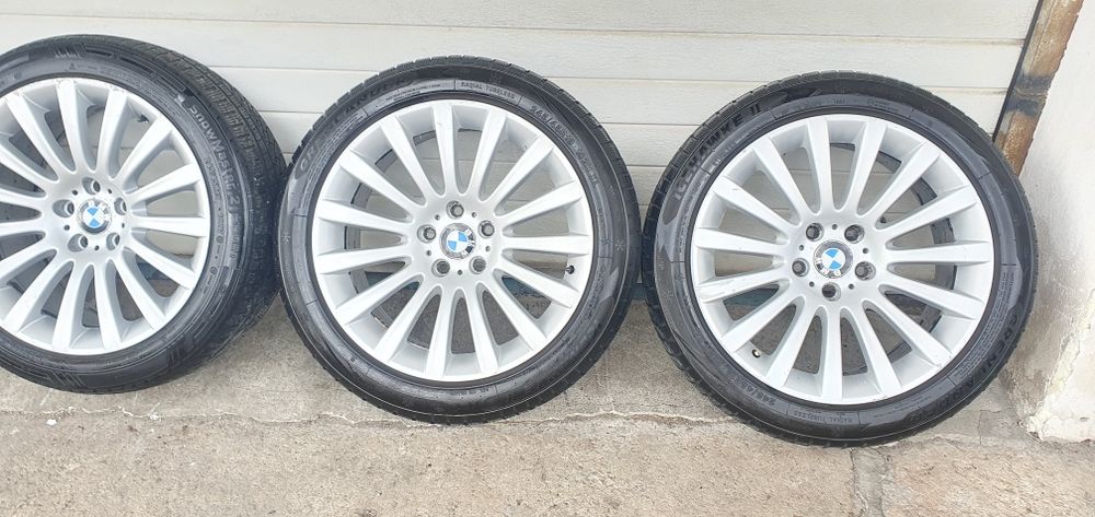 Jante 19 " BMW Seria 7 F01 F07 E65 F25 F26 Anvelope Iarna 245 45 19