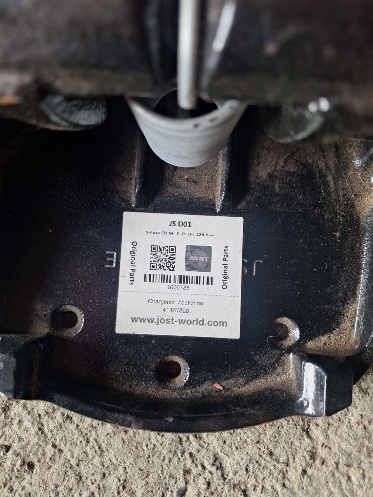 Piciore semiremorca original  josti peste 12T SI 25T