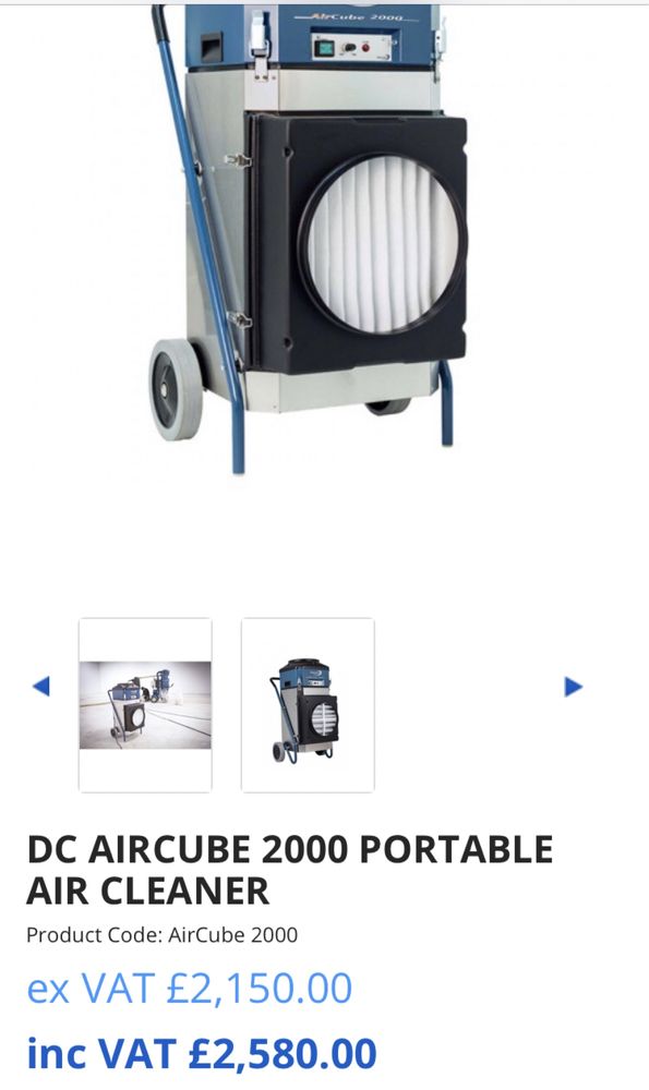 Asirator Dustcntrol DC