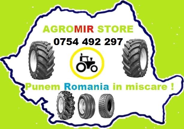 Roti de tractor 6.00-16 cauciucuri noi anvelope garantie si TVA inclus