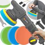 Masina excentrica polisat auto 1600W roto orbital + bureti (MP0445)