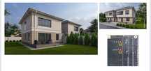 Teren 1081 mp, Tunari cu Autorizatie de constructie 2 case P+1
