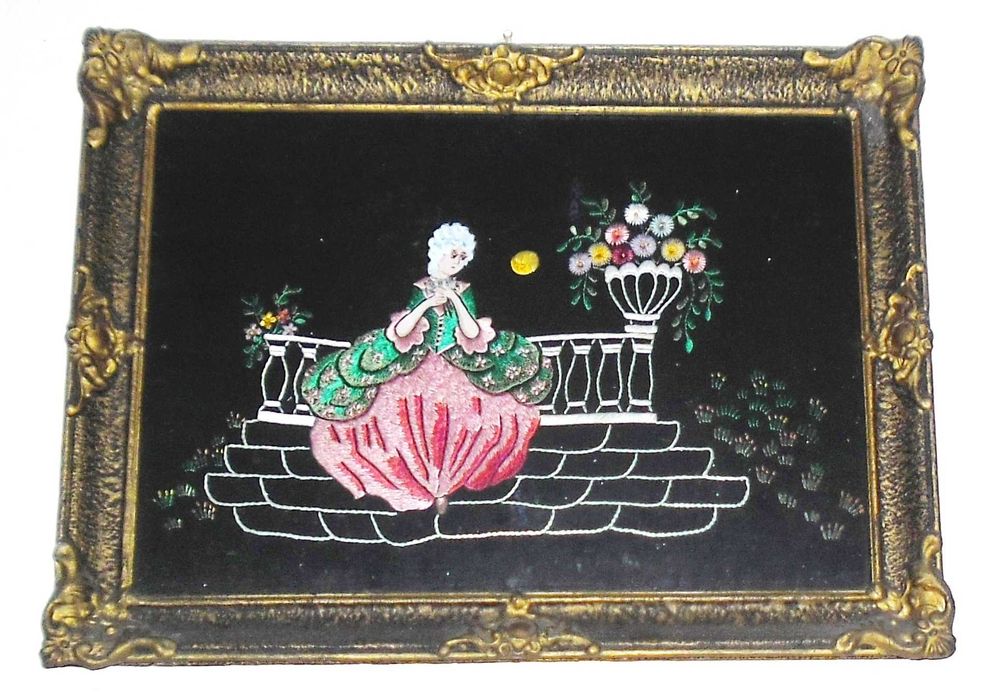 Lot 5 tablouri (pictură + broderie) + pernă  decorativă Expiră 14. IV.