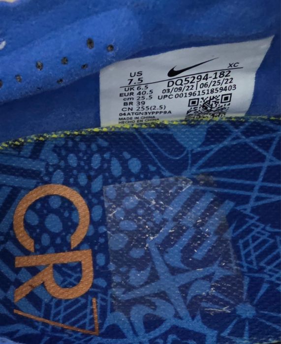 Nike Ghete de fotbal Mercurial Zoom Superfly 9 Elite CR7 Mixte