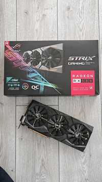 Placa video AMD Asus ROG Strix RX580 8GB Gaming OC, pachet complet