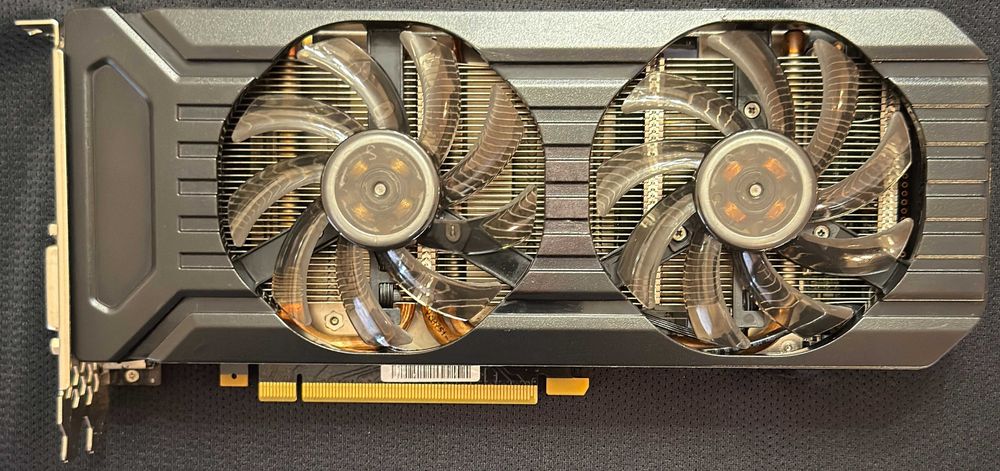 Видео карта GPU Palit GeForce GTX 1070 Ti Dual 8GB GDDR5 DP/DVI/HDMI