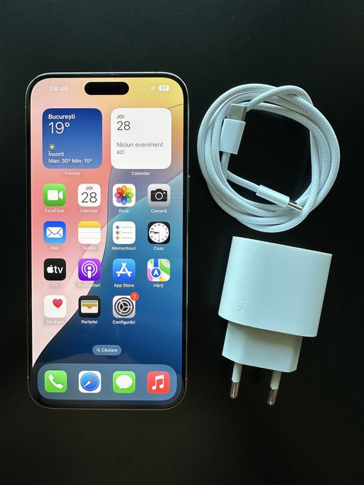 iPhone 15 Pro Max Natural Titanium
