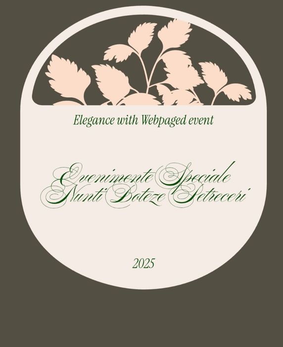 Webpaged Event - Invitatii Evenimente Nunta Botez Petreceri Clubbing