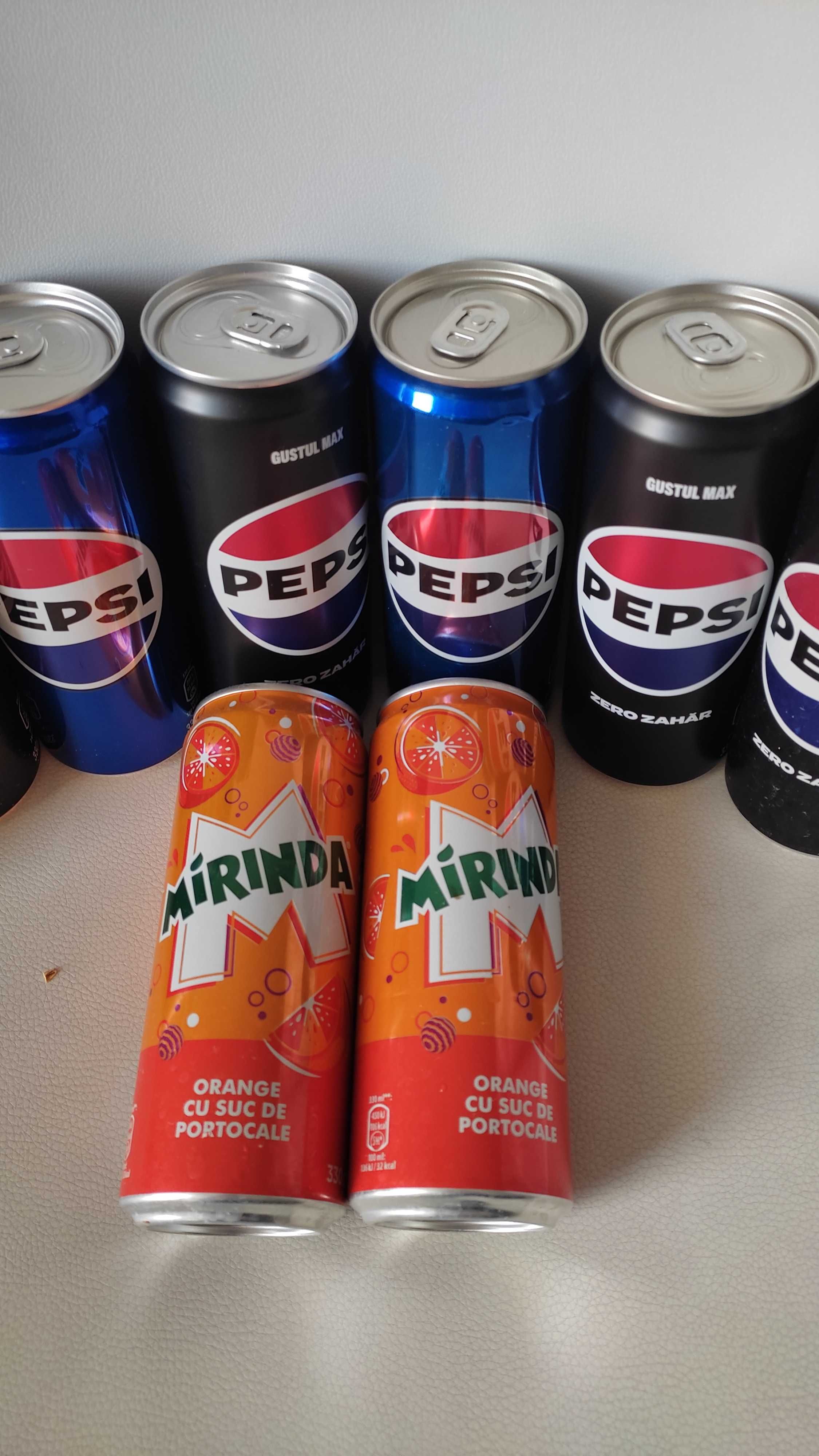 Pepsi, Pepsi Zero Zahar, Pepsi Max Zero, Mirinda doza 0,3L